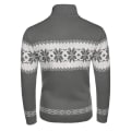 Pikkukuva 3 / 4: Miesten pitkähihainen jouluinen jacquard-neulepaita Gray XL