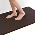 Miniatyrbild 1 av 5: Memory Foam badmatta, supermjuka absorberande badrumsmattor brown 43x61
