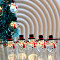 Miniatyrbillede 4 af 11: Julelysstreng 3 Meter 20 LED Snemand Fairy Lights 2M