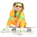 Pikkukuva 2 / 11: Lasten 80-luvun urheiluasu pojille ja tytöille Hip Hop -asuun S
