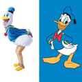 Donald Duck Barnekostyme med Gratis Hatt S