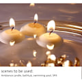 Miniatyrbild 7 av 9: Oscenterade Drippfria Flytande Julte ljusformade Ljus Set 24PCS
