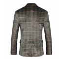 Miniatyrbild 2 av 9: Chambray blazer för män Enkel och snygg Gray 56