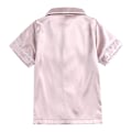 Miniatyrbild 4 av 11: Satin Pyjamas Set i Siden, Kortärmad, Barnkläder för Sovkläder apricot 130