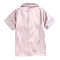 Miniatyrbilde 4 av 11: Satin Pyjamas Sett Silke Pjs Kort Erme Barnesovesett apricot 160