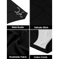 Miniatyrbillede 4 af 5: Mænds Sexy Badetøj Bikini Briefs Skinnende Metallic Thong G-String med Hip Coverage Black 2XL