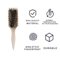 Miniatyrbild 2 av 7: Borste för lockigt hår - Bounce Curl Brush, Definierande stylingborste för att reda ut BEIGE