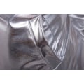 Miniatyrbillede 4 af 8: Mænds Stående Krage Zip Langærmet Sequin Jakke Silver S