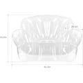 Miniatyrbilde 2 av 5: Oppblåsbar Stol Transparent Klar Oppblåsbar Sofa Sete