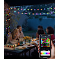 Miniatyrbild 6 av 8: Utomhus String Lights 32FT, RGB Patio Lights 10M