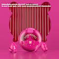 Pikkukuva 4 / 9: Langattomat Piirretty Bluetooth-kuulokkeet Latauskotelolla Rose Red