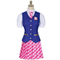 Miniatyrbild 1 av 11: Barbie Cosplay Kläder för Kvinnor - Fullt Set för Vuxna Blue L
