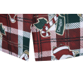 Miniatyrbilde 7 av 9: Herre Juleblazer Stygg X-Mas Ferie Trykk Dressjakke Red XL