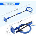 Miniatyrbilde 6 av 6: Foldbare Barn Ankel Blinkende Hjul Hoppballer Blue