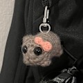 Miniatyrbild 6 av 8: Tiktok Meme Sad Hamster Plysch, Virkad Sad Hamster, Meme Sad Hamster Par Nyckelring Söt Coquette Hamster 2pcs keychain