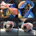 Miniatyrbild 2 av 8: Tiktok Meme Sad Hamster Plysch, Virkad Sad Hamster, Meme Sad Hamster Par Nyckelring Söt Coquette Hamste 3pcs gray