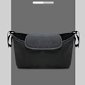 Miniatyrbillede 1 af 10: Barnevognstaske Barnevogns Organizer SORT black
