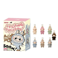 Miniatyrbillede 2 af 4: 6 stk. POP MART LABUBU The Monsters Spændende Macaron Plysdukker Figur Legetøj Blind Boxes (Farve Tilfældig) Z 6pcs