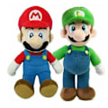 Pikkukuva 3 / 3: Super Mario Bros. Plysch Mario ja Luigi pehmolelu