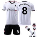 Miniatyrbillede 1 af 2: Sæson 22-23 Manchester United udebanetræningstrøje - B.Fernandes NO.8 Kids 22(120-130CM)