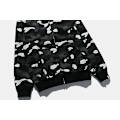 Miniatyrbillede 3 af 5: Shark Head Camo Hoodie Herre Langærmet Zip Up Sweatshirt Hip Hop Casual Tynd Jakke - A M