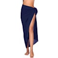 Pikkukuva 2 / 5: Pitkä Sarong Peitto Nainen Chiffong Ranta Kääre MARINENSININEN - navy blue