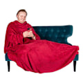Miniatyrbillede 8 af 11: Snug Rug Deluxe Filt Med Ærmer (originalet) V red