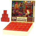 Miniatyrbillede 4 af 5: Adventskalender 2023 Julepuslespil 24 dele 1008 puslespilsbrikker Nedtælling til julegaver til børn Yz