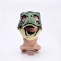 Pikkukuva 8 / 8: BestAlice Dino Mask Moving Jaw, Dinosaur Mask Huvudbonader, Jurassic Movable Dinosaur Head Toys Velociraptor Mask Halloween Green 23 x 15 x 13 cm/9 x 5 x 6 inch