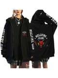 Stranger Things 4 Damtröja Hoodie Oversized Kappa - S