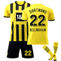 Miniatyrbild 1 av 2: 22/23 Borussia Dortmund Fotbollströja BELLINGHAM 22 Kids 24(130-140)