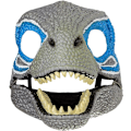 Miniatyrbild 5 av 5: Iögonfallande dinosauriemask, Dino Mask Moving Jaw Decor, Latex Dress Up Huvudbonader med öppning Moving Jaw, Cosplay Party B V