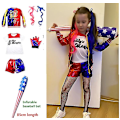 Pikkukuva 4 / 4: Harley Quinn Lasten naamiaiskostyymi Monsteritakki M