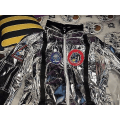 Miniatyrbild 4 av 4: Astronaut kostym rymddräkt rompers för vuxna kvinnor män Halloween Carnival Party Cosplay V Men L