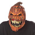 Pikkukuva 2 / 5: Pumppu kallo naamio liikkuvalla leualla Halloween Cosplay V