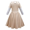 Pikkukuva 2 / 3: M3gan Cosplay -asu pikkutytöille Ai Doll Machine Megan W V 140cm