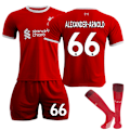Miniatyrbillede 1 af 3: 2023/24 Liverpool hjemmebanetrøje #66 Alexander-Arnold fodboldtrøje 20(110-120CM)