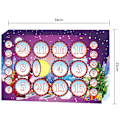 Miniatyrbilde 4 av 7: Julekalender DIY Fluffy Slime Kit Nedtellingskalender V.