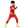 Pikkukuva 2 / 4: Superhjälte The Flash Cosplay-dräkt för barn Halloween W size-110