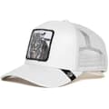 Vuxen Black Panther Mesh Cap Sommar Baseball Cap Trucker Cap V Tiger - White