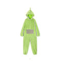 Miniatyrbild 2 av 4: Anime Teletubbies kostym Vuxen jul Pyjamas Sovkläder Jumpsuit.v8 V Green XL