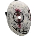 Miniatyrbild 5 av 5: Dead Daylight Mask, Legion Frank Mask Latex Justerbar Skrämmande Smile Mask Halloween Kostym Cosplay Prop för Vuxen V