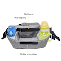 Miniatyrbillede 9 af 10: Barnevognstaske Barnevogns Organizer SORT black