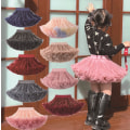 Pikkukuva 3 / 5: Baby Girls Tutu-mekko Prinsessan syntymäpäiväjuhlamekko - dark grey L