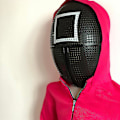 Miniatyrbillede 3 af 4: Børns Squid Game Kostume Jumpsuit V M