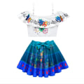 Pikkukuva 1 / 2: Lasten taikatyttö uimapuku mekko Cosplay-asu Prinsessa uimapuku W 4-5Years