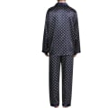 Pikkukuva 3 / 6: Herra Pyjamasetti T-paita Lounge Housut Alaosat Yövaatteet Puku Pjs Navy Blue XXL