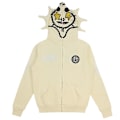 Miniatyrbillede 2 af 2: Gotisk Punk sweatshirt treetwear Print Langærmede Luvtrøjer Casual Zipper Jakke Hættetrøjer Y2k kull Unisex Cardigan - E S