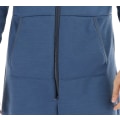 Miniatyrbillede 4 af 5: Varme fleece pyjamas med hætte til mænd Blue L