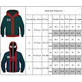Miniatyrbild 2 av 2: Spiderman Into the Spider Verse Miles Morales Hoodie Barnjacka för Barn L